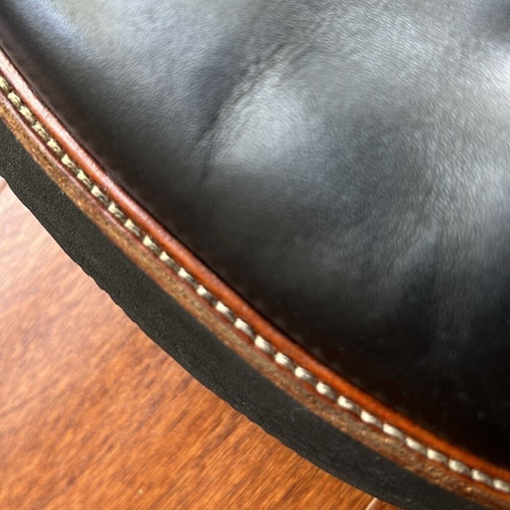 Samuel Hubbard Founder Classic Men’s Oxford Work Shoes, Black Leather, Size 10.5 - Picture 13 of 16
